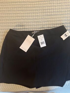Black Skort with Front Overlay - it.m brand